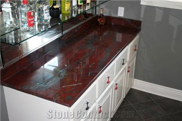 Iron Red Granite Finished Product
