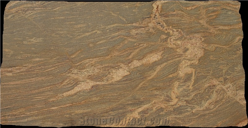 Juparana Colombo Gold Granite Slab
