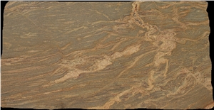 Juparana Colombo Gold Granite Slab