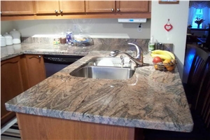 Juparana Colombo Granite Finished Product