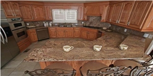 Juparana Tier Granite Finished Product