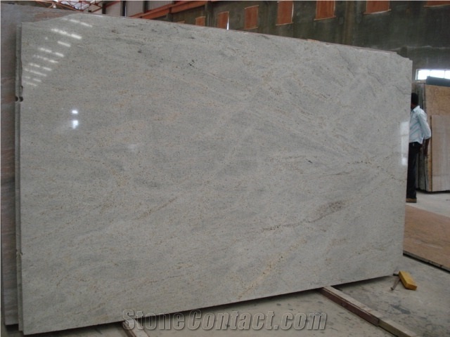 Kashmir White Granite Slab