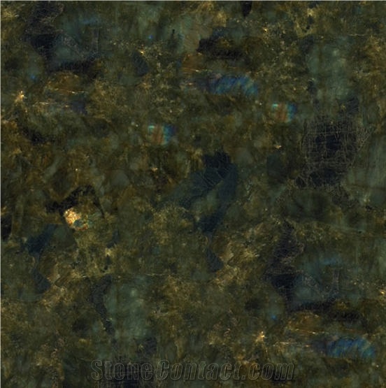 Labradorite Green Granite Tile