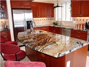 Magma Gold Granite Finished Product