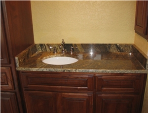Magma Gold Granite Finished Product