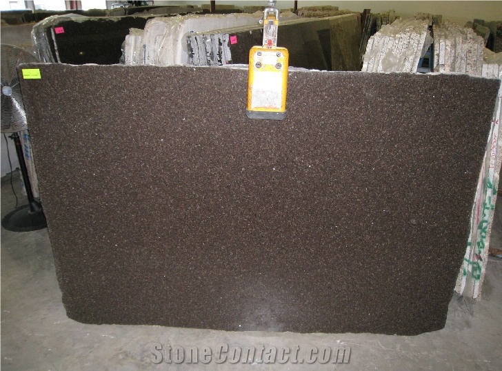 Marron Castor Granite Slab