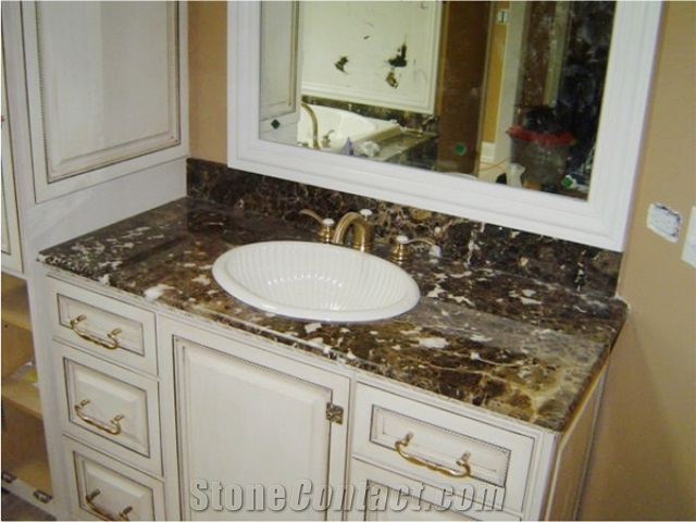 Marron Imperial Marble Finished Product