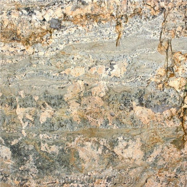 Minsk Green Gold Granite Tile