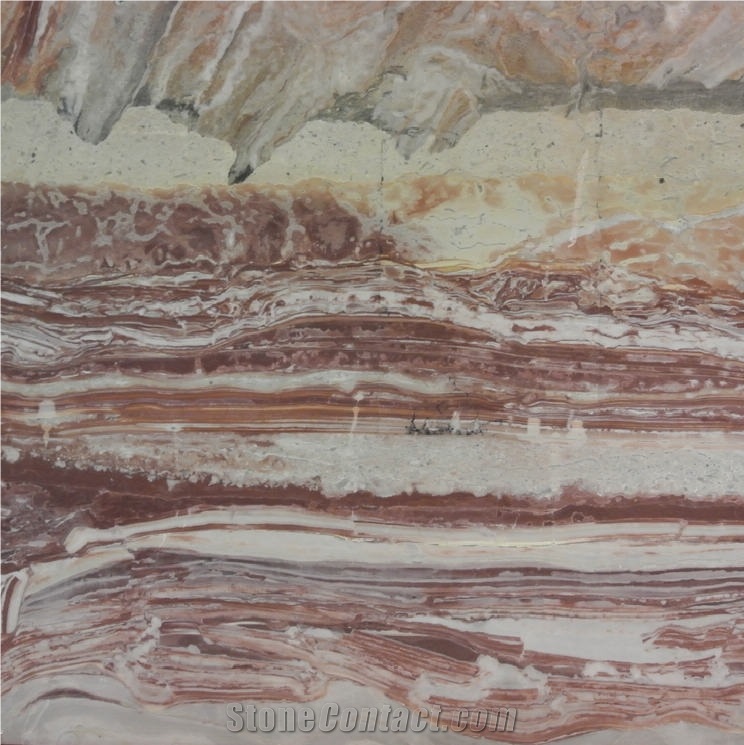 Monica Red Marble 