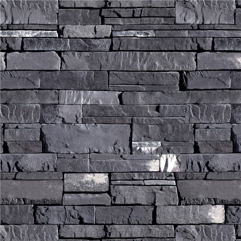 Montana Rundle Stone - Grey Sandstone - StoneContact.com