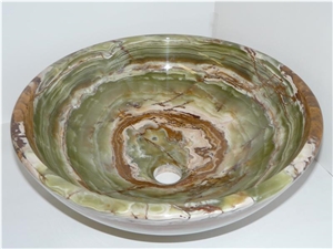 Multicolor Green Onyx