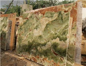 Multicolor Green Onyx