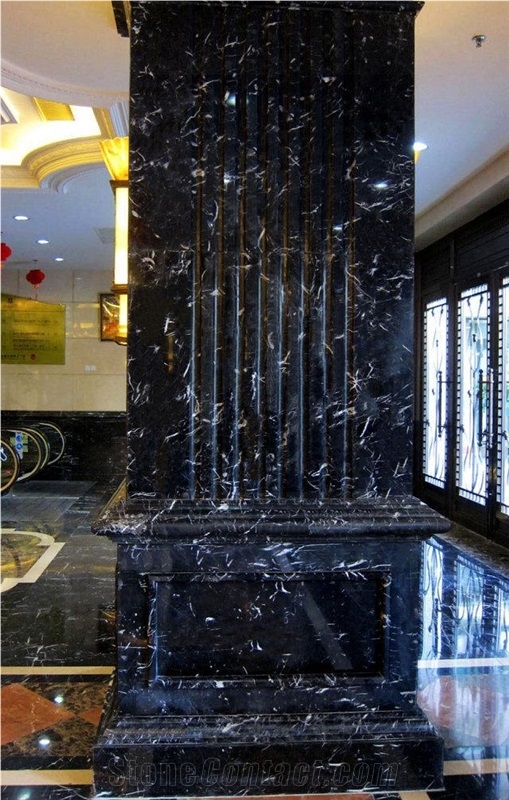 Nero Crystal Marble Finished Product
