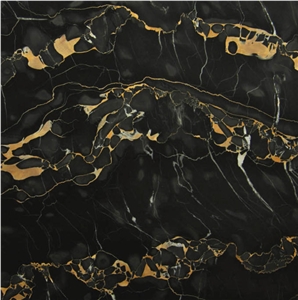 Nero Portoro Vena Larga Marble
