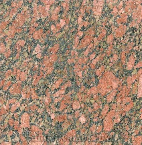 Pink Green Granite 
