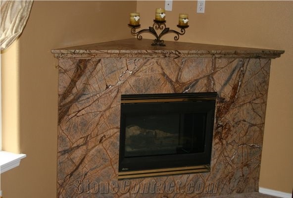 Rainforest Brown Marble Finished Product