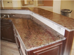 Red Montana Granite Finished Product