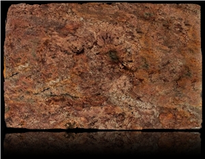Red Montana Granite Slab