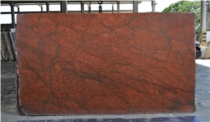 Red Sunset Granite Slab
