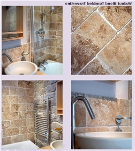 Roman Walnut Travertine