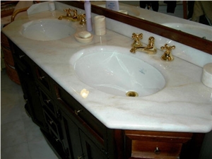 Rosa Aphrodite Marble Finished Product