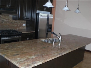 Rosewood Granite Finished Product