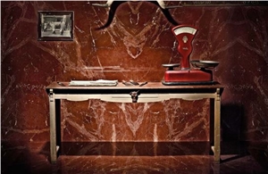 Rosso Collemandina Marble Finished Product