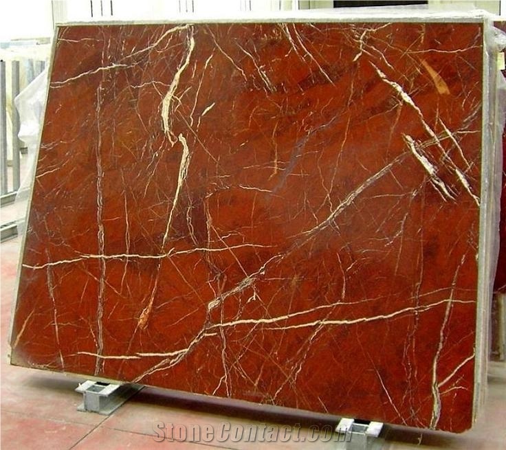 Rosso Diaspro Marble Slab