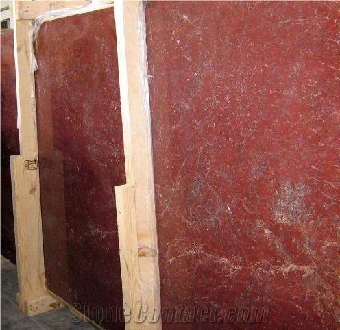 Rosso Ducale Marble Slab