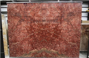 Rosso Impero Marble Slab