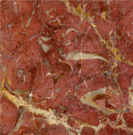 Rosso Impero Marble Tile