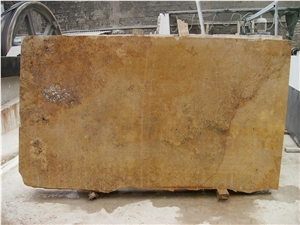 Rust Gold Travertine