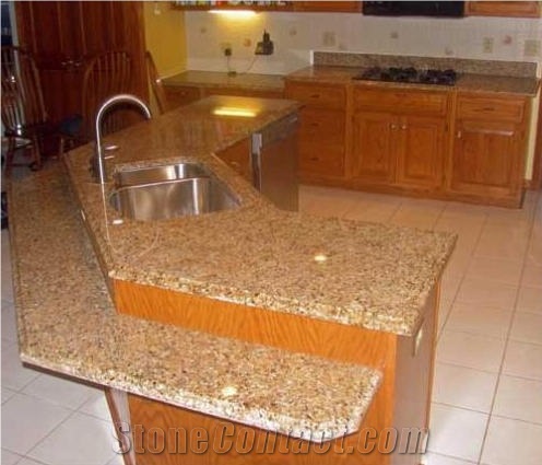 Savannah Gold Granite Finished Product