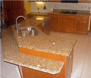Savannah Gold Granite Finished Product