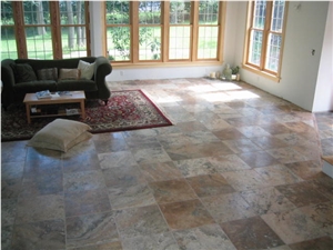 Scabas Cream Travertine Finished Product