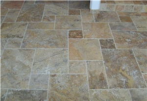 Scabas Gold Travertine Finished Product