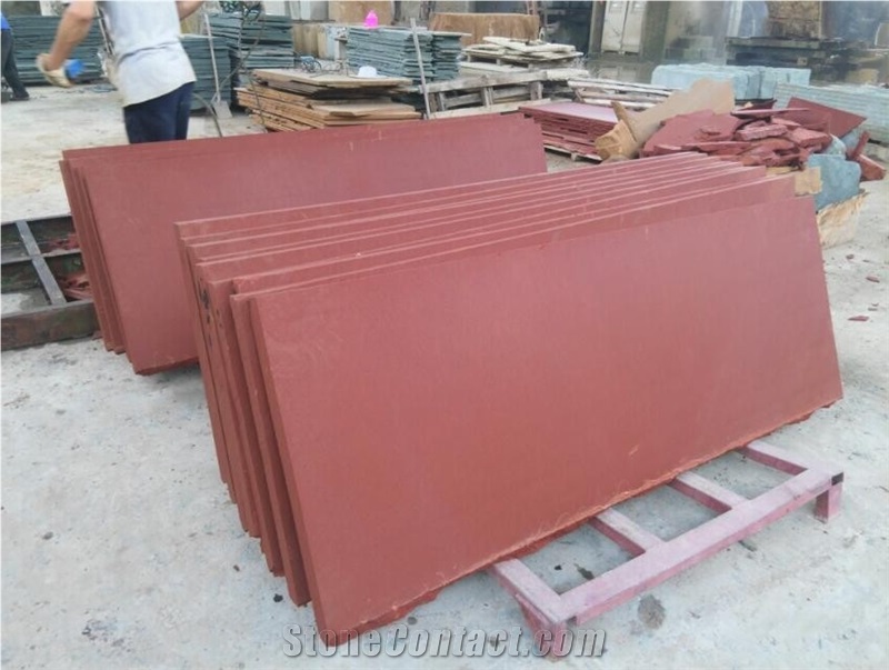 Shandong Red Sandstone Slab