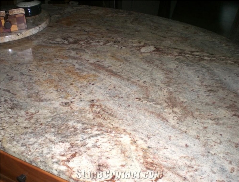 Sienna Bordeaux Granite Finished Product