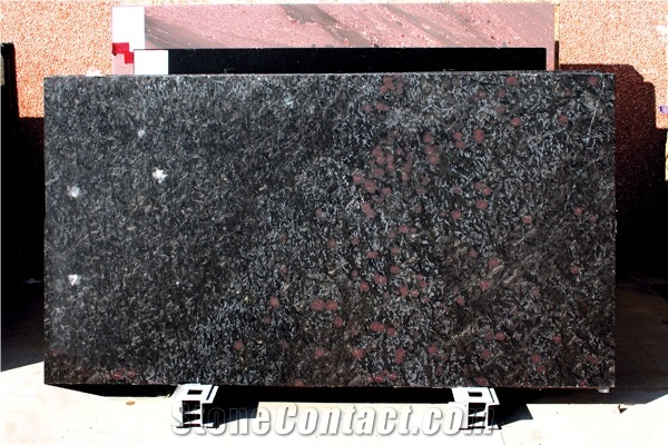 Silhouette Black Granite Slab