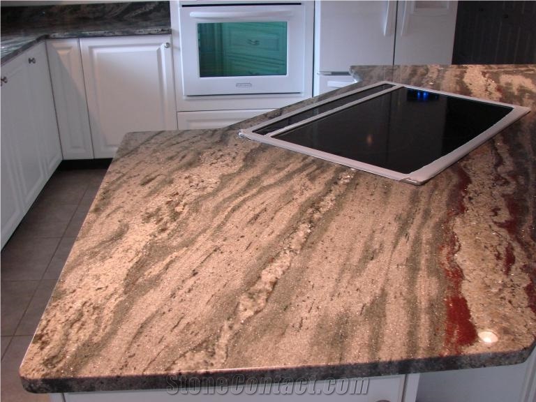 Silver Galaxy Granite Finished Product