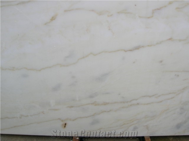 Skyros Silky White Marble Slab