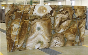 Stone Wood Quartzite Slab