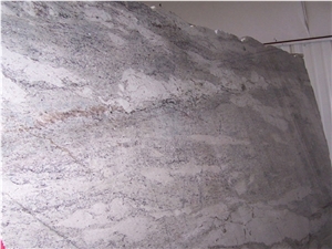 Taupe White Granite Slab