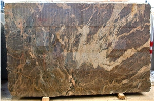 Tiger Wood Granite Slab