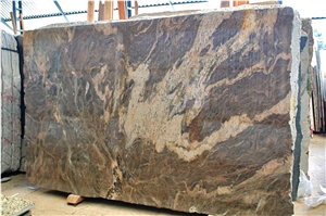 Tiger Wood Granite Slab