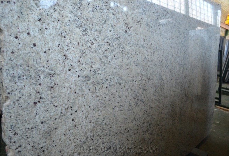 Topazio White Granite Slab