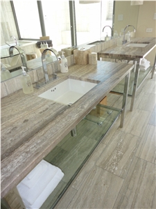 Travertino Silver