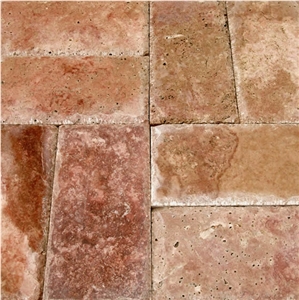 Turkey Red Travertine
