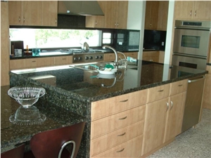 Verde Butterfly Granite Finished Product