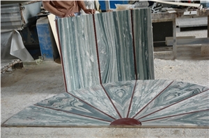 Verde Cipollino Marble Finished Product